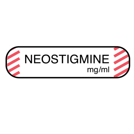 NEVS Neostigmine 5/16" x 1-1/4" White w/Red A-2458